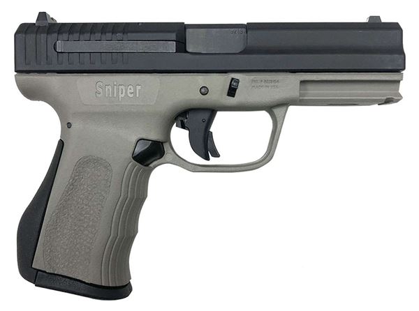 FMK 9mm 4" Barrel, Fast Action Trigger Drop Free 14 rd mags, Titanium Grey