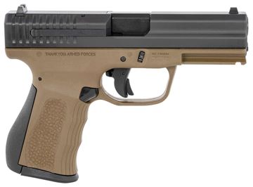 Picture of FMK 9mm 4" Barrel, Fast Action Trigger Drop Free 14 rd mags, Burnt Bronze