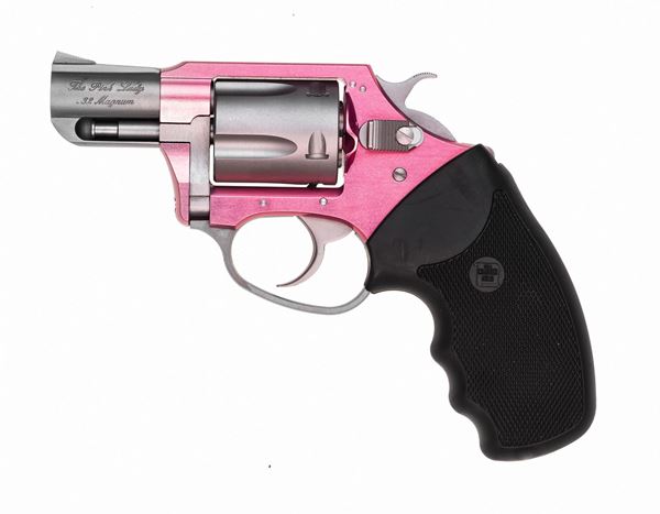 Charter Arms-The Pink Lady®, .32 Mag, 6 RD, 2", Full Grip, Pink/Stainless Steel
