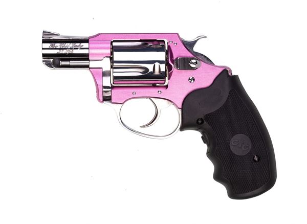 Charter  Arms - CHIC LADY, .38 Special, 2", 5rd, Laser Grip, Standard Hammer, Pink/Hi-Polish