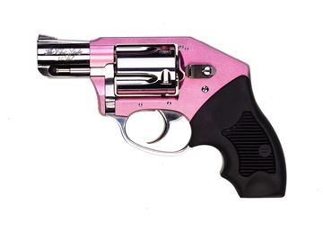 Charter Arms - CHIC  LADY OFF DUTY, .38 Special, 2", 5rd, Compact Grip, Pink/Hi-Polish, for CA, MA
