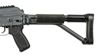 Picture of Molot Vepr 12 Gauge Semi-Automatic Shotgun Covert Gray Cerakote Left Side Folding Buttstock