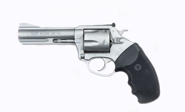 Charter Arms -  Target Magnum, .357 Mag., 4.2", 5rd, Full Grip, Standard  Hammer, Stainless Steel