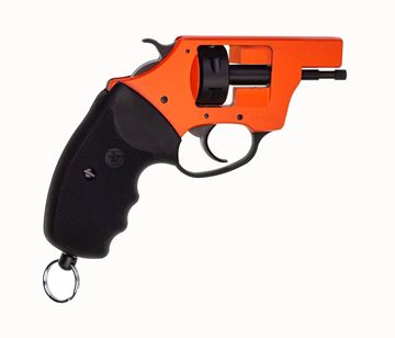 Charter Arms - PRO 22, 22 Blank, 6rd, Compact Grip, Standard  Hammer, Orange/Black Passivate