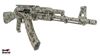 Picture of Arsenal Custom Shop Sparse Desert Camo Cerakote SAM7R 7.62x39mm Semi-Auto Rifle