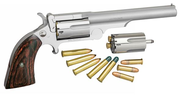 NAA- Ranger II 22 LR/M Conversion Mini-Revolver, Break-Top, Full Rib, 4" Barrel, 5rd, CA