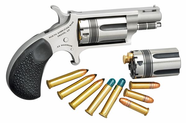 Picture of NAA -Wasp .22LR/M Conversion with Vented Rob & Skeleton, 1 1/8" Barrel, 5rd