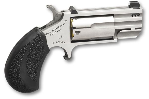 NAA-Pug, 22 Magnum, 1" Barrel, Ported Barrel, XS Sights, White Dot, 5rd