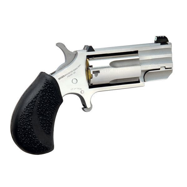 NAA 22 Magnum Pug with XS Tritium Sights, 1″ Barrel, 5 Round