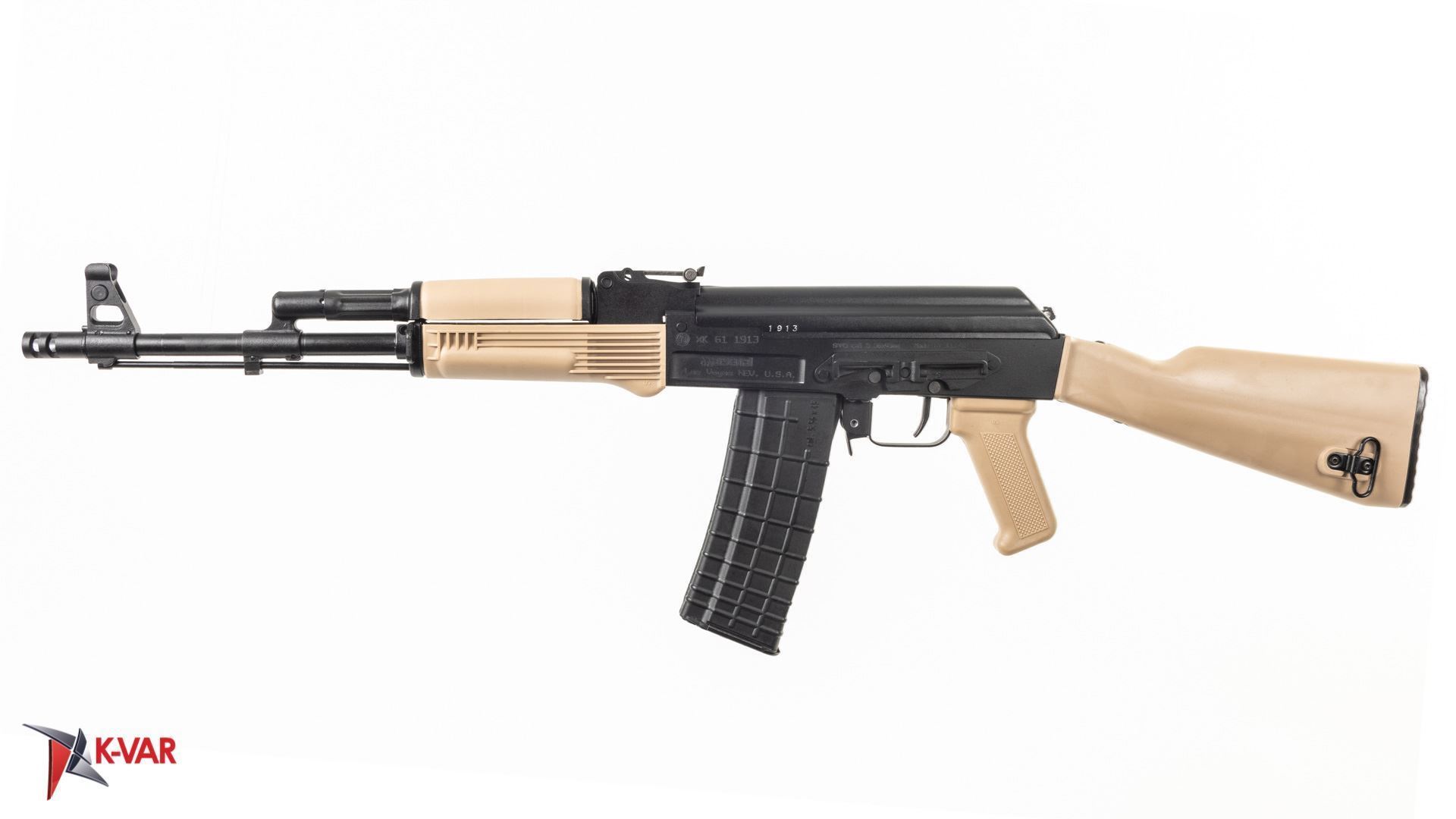Arsenal SAM5 5 56x45mm Semi Auto Milled Receiver AK47 Rifle Desert Sand 30rd At K Var