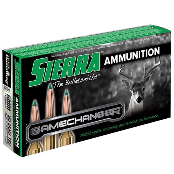Picture of Sierra Bullets  Game Changer, 6mm Creedmoor, 100 GR TGK, 20rd pack