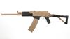 Picture of Molot Vepr 12 Gauge Semi-Automatic Shotgun FDE Cerakote Left Side Folding Buttstock