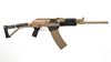 Picture of Molot Vepr 12 Gauge Semi-Automatic Shotgun FDE Cerakote Left Side Folding Buttstock