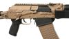 Picture of Molot Vepr 12 Gauge Semi-Automatic Shotgun FDE Cerakote Left Side Folding Buttstock