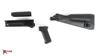 Picture of Arsenal 4 Piece Black Warsaw Length Mil Spec Buttstock Set for Stamped Receivers