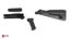 Arsenal 4 Piece Black Warsaw Length Mil Spec Buttstock Set for Stamped Receivers