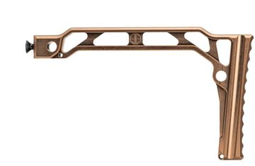 JMac Customs SS-8R Stock - Skeleton Stock 8" with Rise, Tan