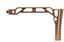 JMac Customs SS-8R Stock - Skeleton Stock 8" with Rise, Tan