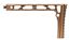 JMac Customs SS-8 Stock - Skeleton Stock 8", Tan