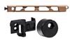JMac Customs AB-8 with Brace Adapter and JMac 1913 Folding Mech, Tan