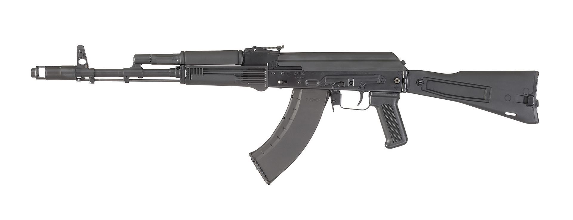Kalashnikov USA KR103SFSX 7.62x39mm Rifle Black Synthetic Side Folding