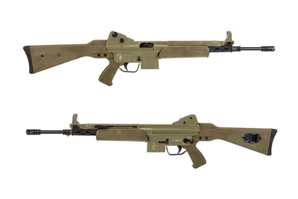 Picture of MarColMar Firearms CETME L Gen 2 223 Rem / 5.56x45mm Spanish Green Semi-Automatic Rifle without Rail