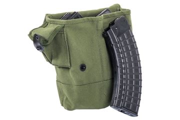 Picture of Arsenal Green Canvas Magazine Pouch with 4 Circle 10 30rd Magazines