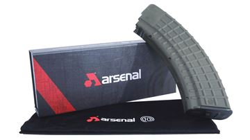 Picture of Arsenal Circle 10 7.62x39mm Factory Original Green Polymer 30 Round Magazine with Box