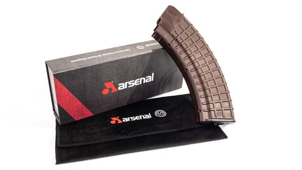 Picture of Arsenal Circle 10 7.62x39mm Factory Original Plum Polymer 30 Round Magazine with Box