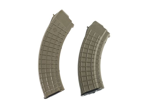 Picture of Arsenal Circle 10 - One Each OD Green 40rd and 30rd 7.62x39mm Magazine Set