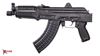 Picture of Arsenal SAM7K AK Pistol 7.62x39mm US Made Black Furniture 30rd Mag