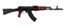 Kalashnikov USA KR-103SFSRW 7.62x39mm Rifle Side Folding Stock Red Wood 30rd