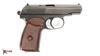 Picture of Arsenal Makarov 8 Round Bulgarian Pistol 9x18mm Brown Grip