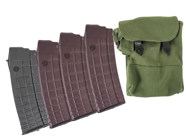 Arsenal Circle 10 5.56 Plum Magazine Collector's Set With Pouch
