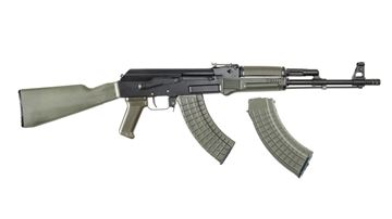 Picture of Arsenal SAM7R 7.62x39mm Semi-Auto Rifle OD Green Furniture & Two 30rd  OD Green Mags