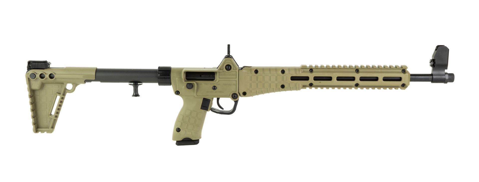 KelTec Sub2000 9mm Carbine Glock 17 10rd Magazine Blued Tan Finish at