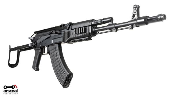 Picture of Arsenal SAS M-7 Under-Folder Arsenal Black Cerakote AK47 Picatinny Rail System Limited Edition