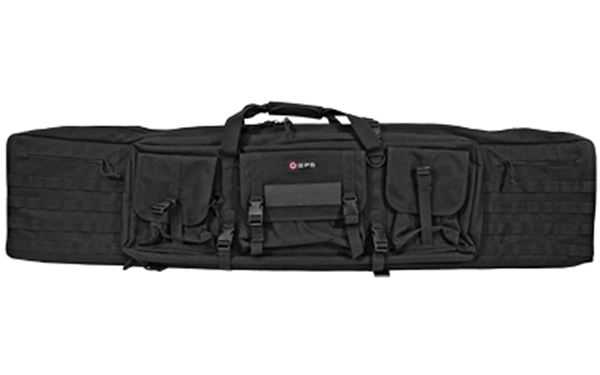 GPS DOUBLE RIFLE CASE 55" BLACK