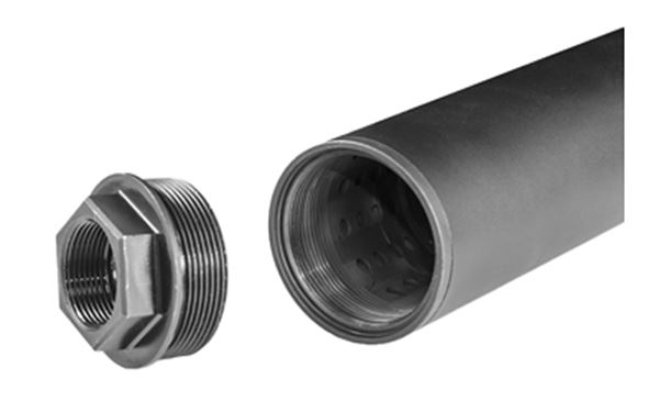 YHM 1/2"-28 CRBNE ADPTR SDWNR M2 BLK