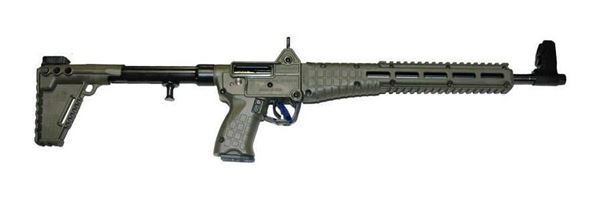 KelTec SUB-2000 G2 9mm Rifle 10rd M-LOK M&P Mags Adj Stock Blued Green Finish