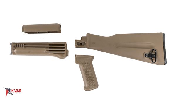 Arsenal FDE NATO Length Stock Set for Stamped Receivers at K-Var