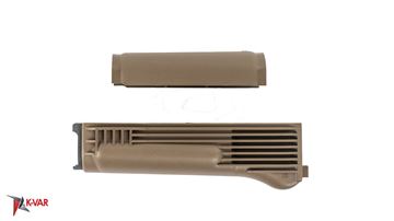 Picture of Arsenal FDE Handguard Set for Milled Receiver with Heat Shield