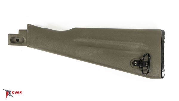 Arsenal NATO Length OD Green Polymer Buttstock Assembly for Stamped Receivers