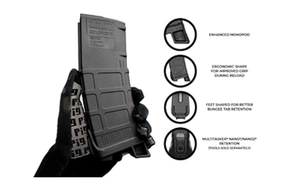 MAGPOD 3PK FOR GEN3 PMAGS BLACK