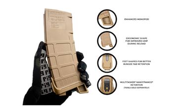 MAGPOD 3PK FOR GEN3 PMAGS TAN