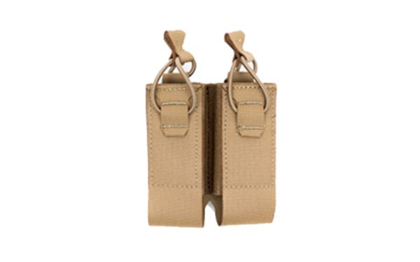 HSP DOUBLE PISTOL MAG POUCH COY