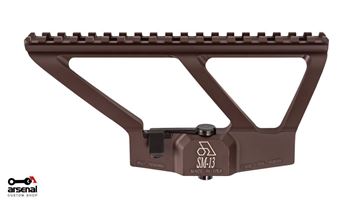 Picture of Arsenal Picatinny Scope Mount in Plum Cerakote for AK Variant Rifles