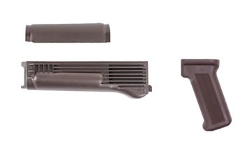 Picture of Arsenal Plum Polymer Handguard and Pistol Grip Set for Milled Receiver