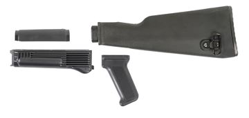 Picture of Arsenal Black Polymer Stock Set with Stainless Steel Heat Shield for Milled Receivers
