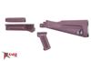 Picture of Arsenal 4-Piece Mil-Spec Warsaw Length Plum Polymer Buttstock Set for Stamped Receivers